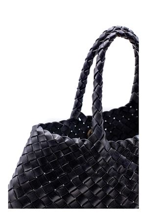 Black Santa Croce small tote bag DRAGON DIFFUSION | 8893DGS6MATBLACK